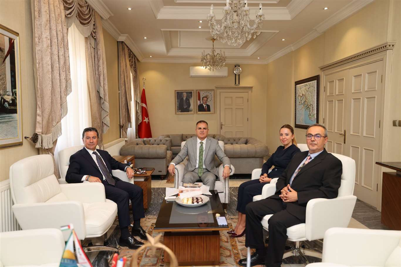 Vali Akbıyık, MUPA çalışmaları hakkında bilgi aldı haberi